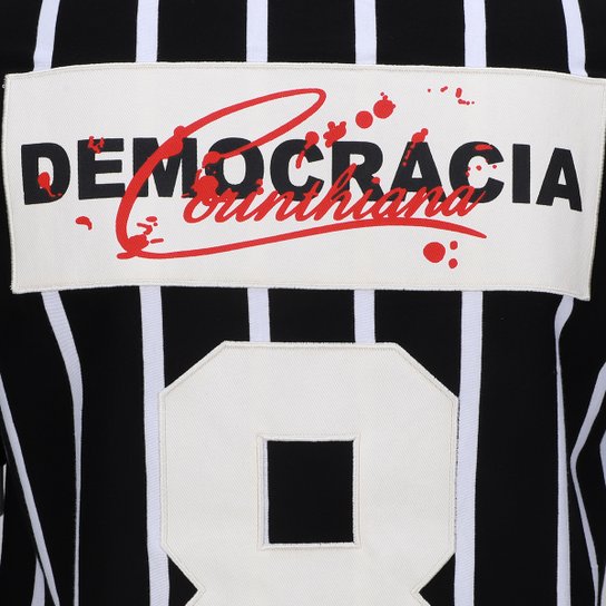 Camiseta Corinthians Democracia 8 Masculina