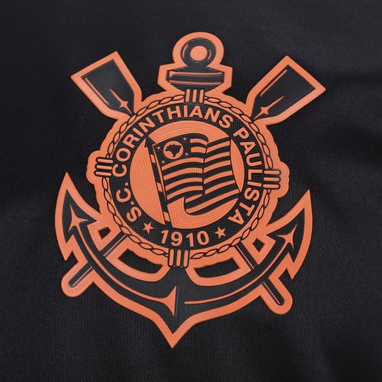 Camiseta Corinthians Dry Com Punho Masculina