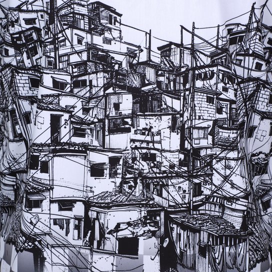 Camiseta Corinthians Esportiva Quebrada Masculina