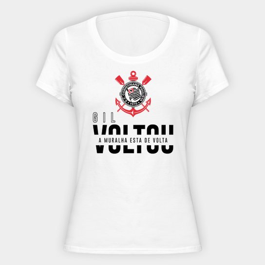 Camiseta Corinthians Gil II Feminina