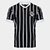 Camiseta Corinthians Listrada Masculina - Preto
