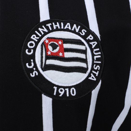 Camiseta Corinthians Listrada Masculina