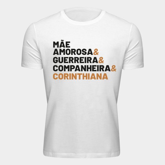 Camiseta Corinthians Mãe Corinthiana Masculina