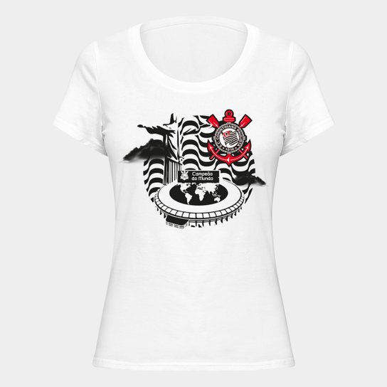 Camiseta Corinthians Mundial 2000 Feminina