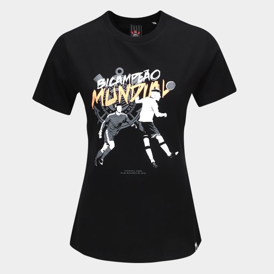 Camiseta Corinthians Mundial Feminina
