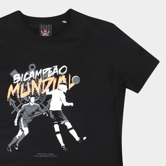 Camiseta Corinthians Mundial Feminina