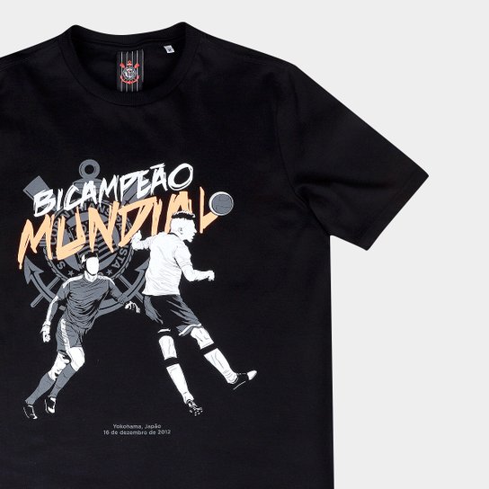 Camiseta Corinthians Mundial Masculina