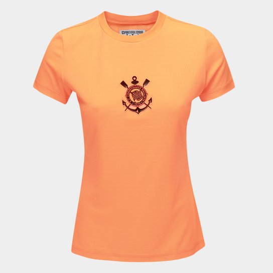 Camiseta Corinthians Neon Feminina