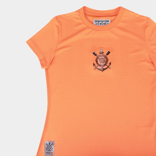 Camiseta Corinthians Neon Feminina