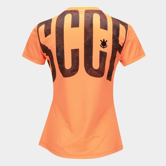 Camiseta Corinthians Neon Feminina