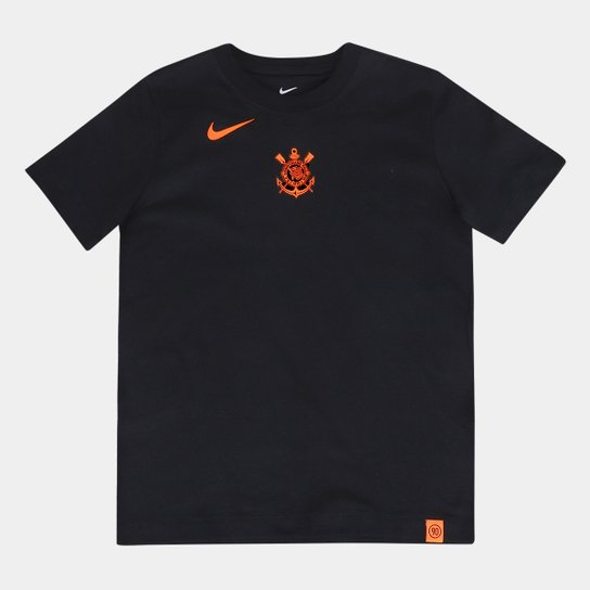 Camiseta Corinthians Nike Total 90 Infantil