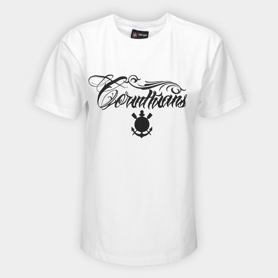 Camiseta Corinthians Oversized Feminina
