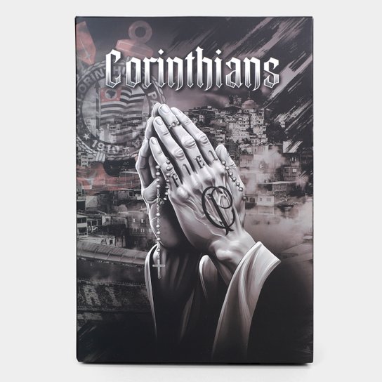 Camiseta Corinthians Plus Size Quebrada Masculina