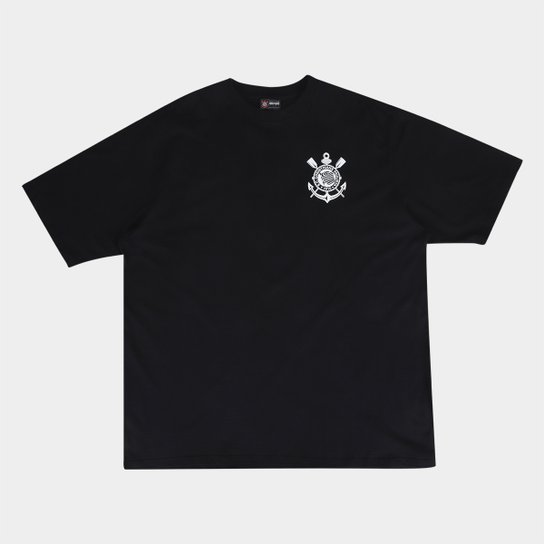 Camiseta Corinthians Plus Size Street Large Masculina