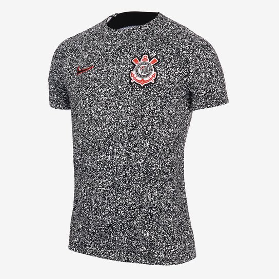 Camiseta Corinthians Pré-Jogo Nike 2024 Academy Pro Masculina