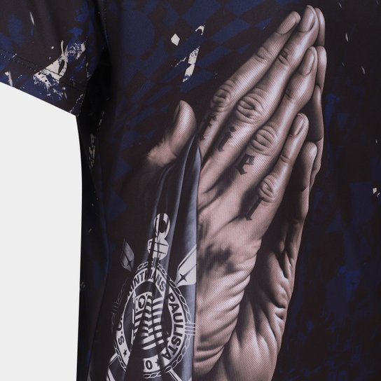 Camiseta Corinthians Quebrada Feminina