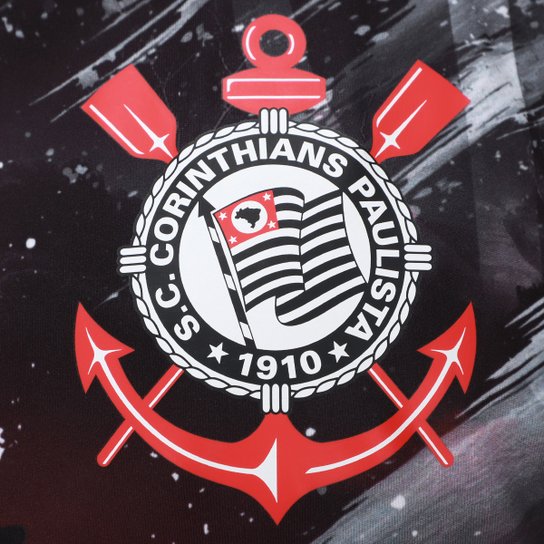 Camiseta Corinthians Quebrada Masculina