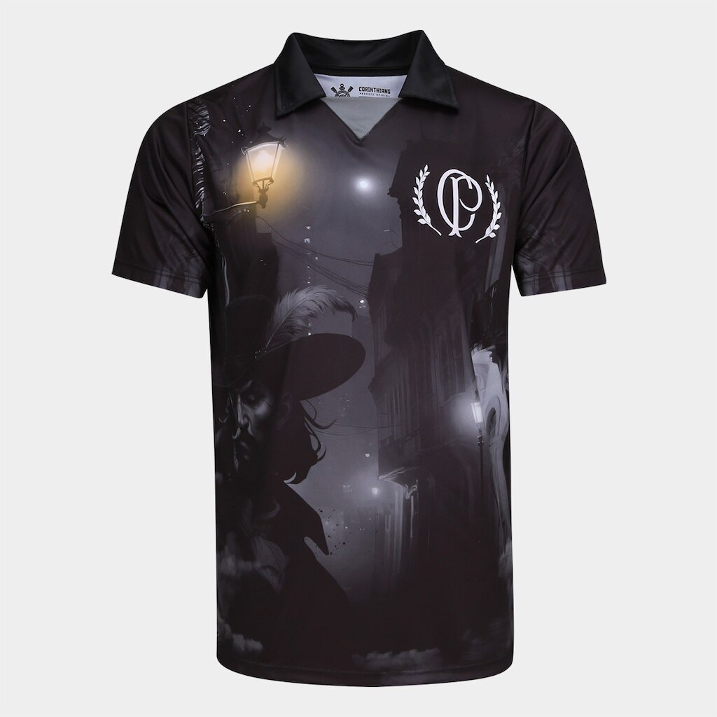 Camiseta Corinthians Quebrada Masculina