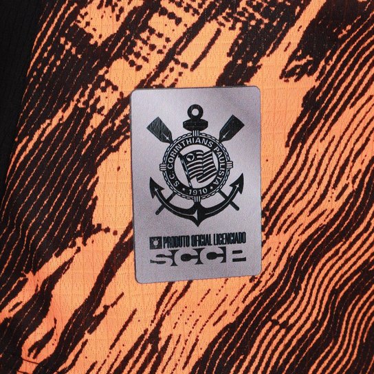 Camiseta Corinthians Rajados Feminina