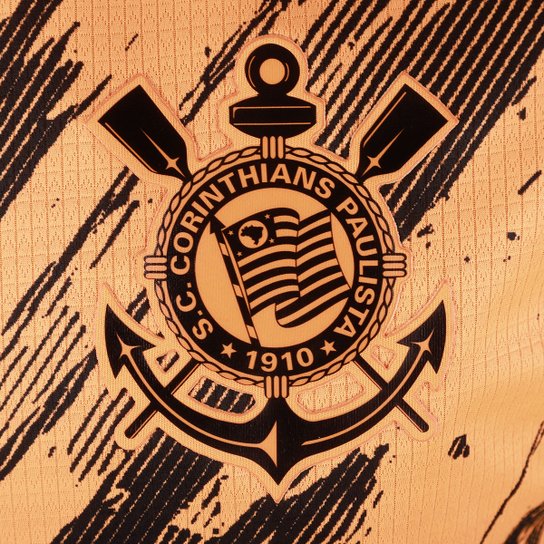 Camiseta Corinthians Rajados Masculina