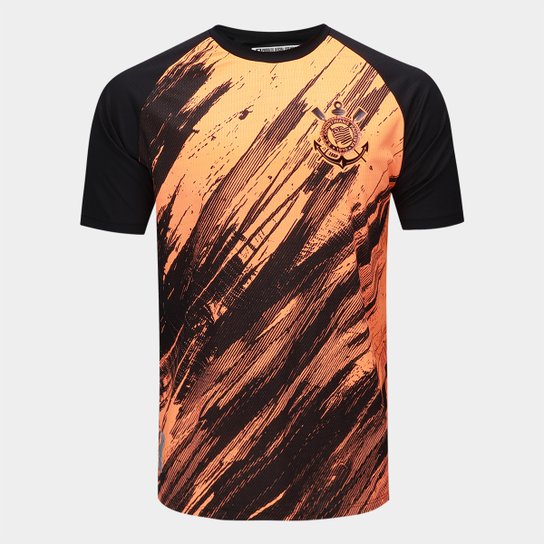 Camiseta Corinthians Rajados Masculina