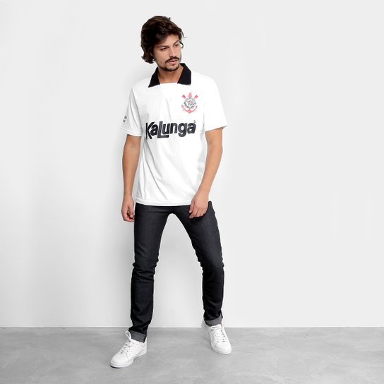 Camiseta Corinthians Réplica 1990 Masculina