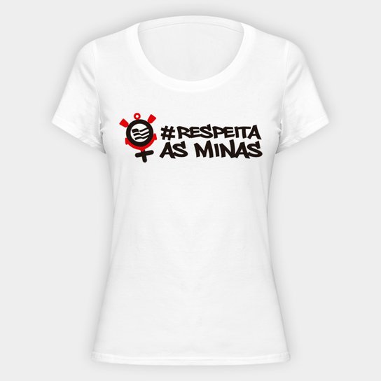Camiseta Corinthians Respeita as Minas - Feminina