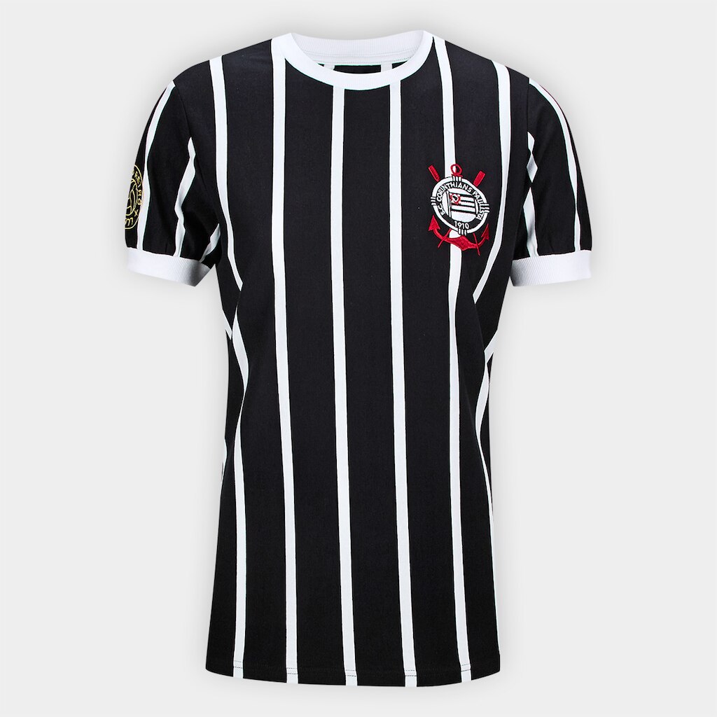 Camiseta Corinthians Retrô 1977 Feminina