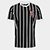 Camiseta Corinthians Retrô 1982 Masculina - Preto+Branco