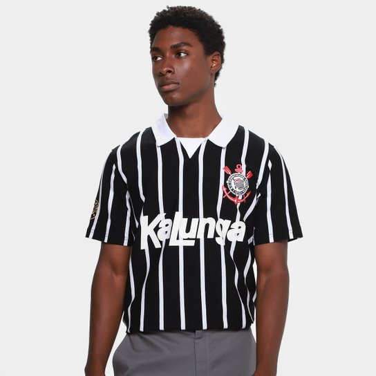 Camiseta Corinthians Retrô 1990 Kalunga Masculina