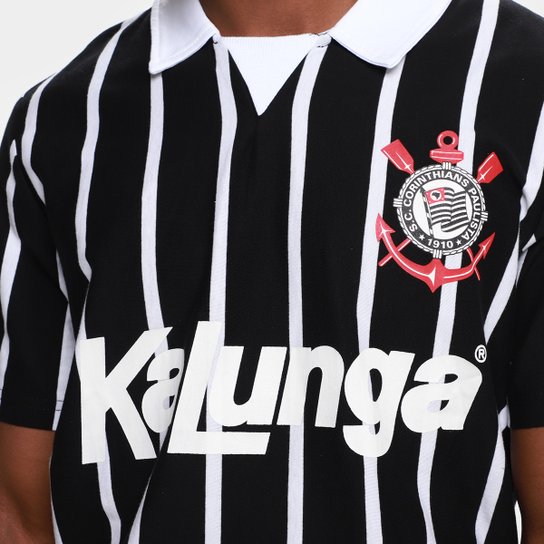 Camiseta Corinthians Retrô 1990 Kalunga Masculina