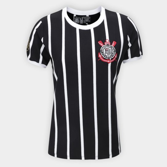 Camiseta Corinthians Retrô Democracia Feminina