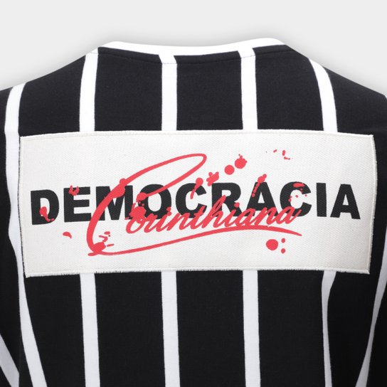 Camiseta Corinthians Retrô Democracia Feminina