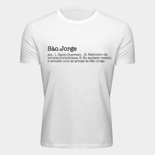 Camiseta Corinthians Santo Guerreiro Masculina