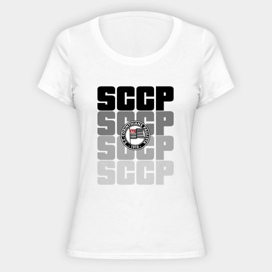 Camiseta Corinthians SCCP 1910 Feminina