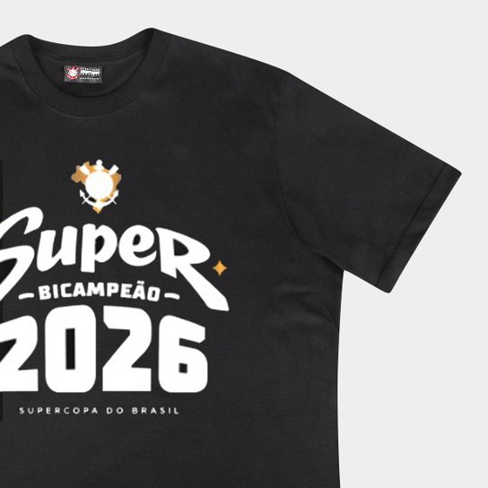 Camiseta Corinthians Super Campeão Masculina