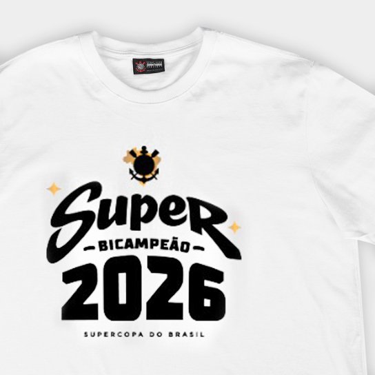 Camiseta Corinthians Super Campeão Masculina