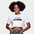 Camiseta Cropped Corinthians Feminina - Branco