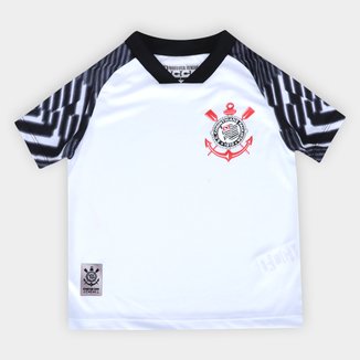 Camiseta Infantil Corinthians Lines Menino