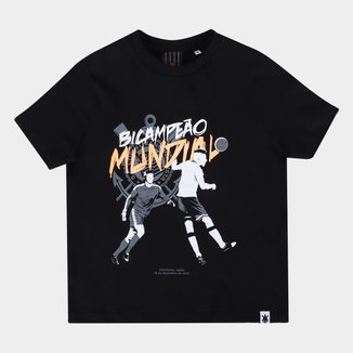 Camiseta Infantil Corinthians Mundial Menino