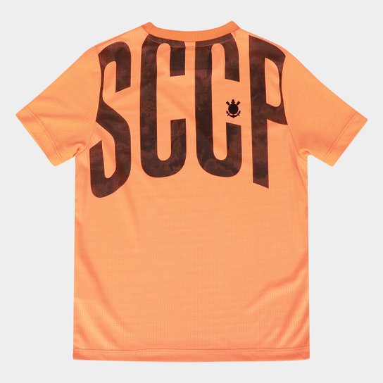 Camiseta Infantil Corinthians Neon