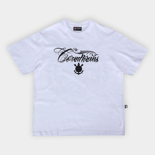 Camiseta Infantil Corinthians Oversized