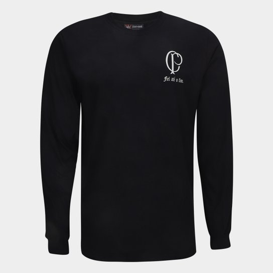 Camiseta Manga Longa Corinthians Masculina