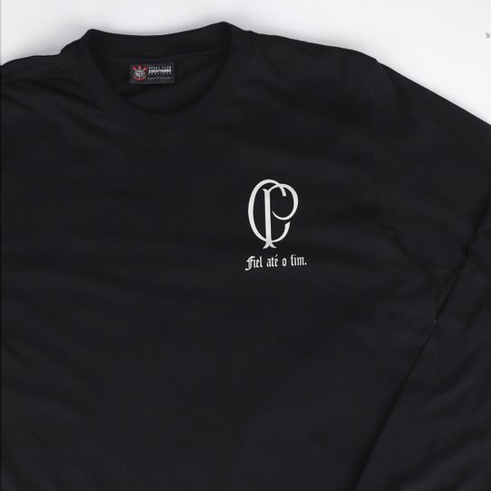 Camiseta Manga Longa Corinthians Masculina
