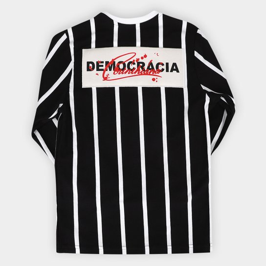 Camiseta Manga Longa Infantil Corinthians Coimbra