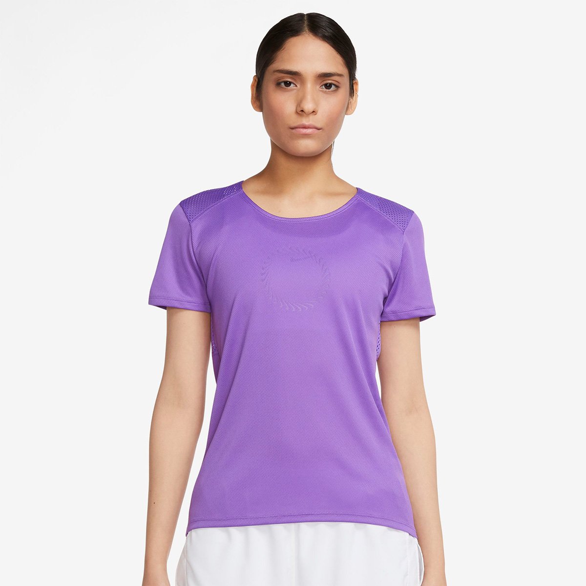 camiseta nike feminina roxa