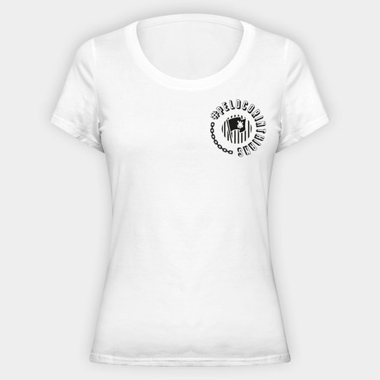 Camiseta Pelo Corinthians Feminina