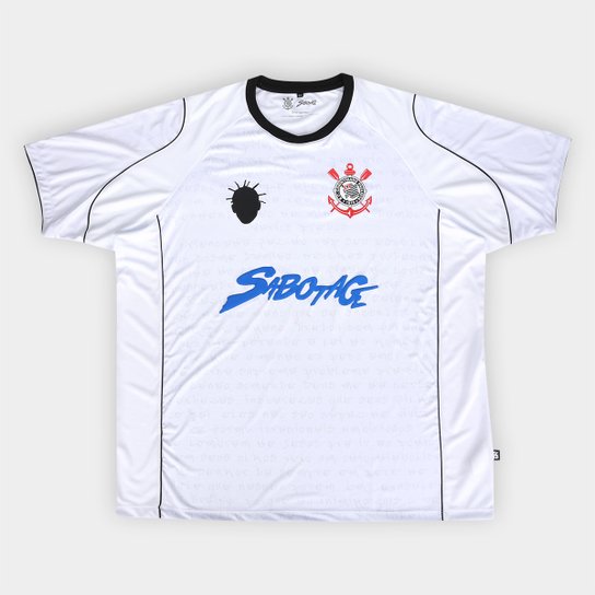 Camiseta Plus Size Corinthians Sabotage Masculina