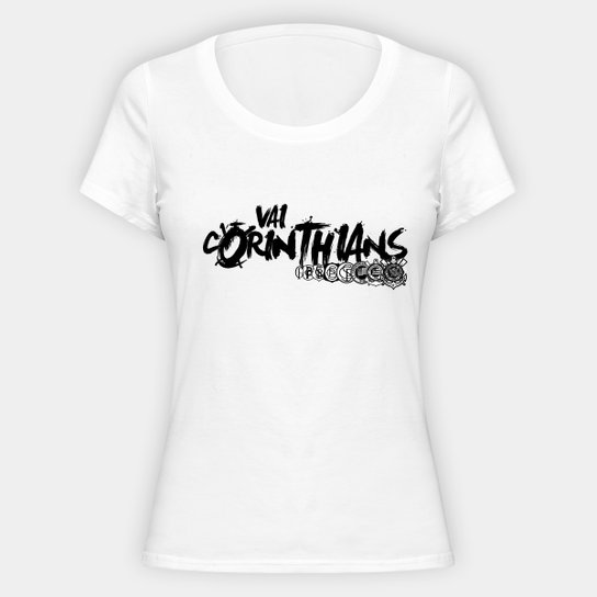 Camiseta Vai Corinthians - Feminina