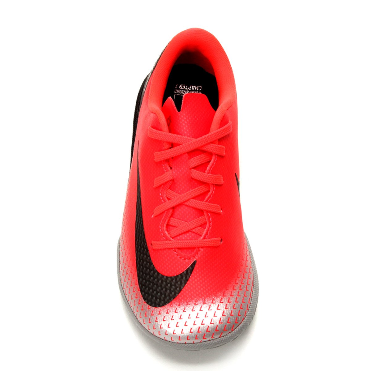 chuteira futsal cr7 vermelha